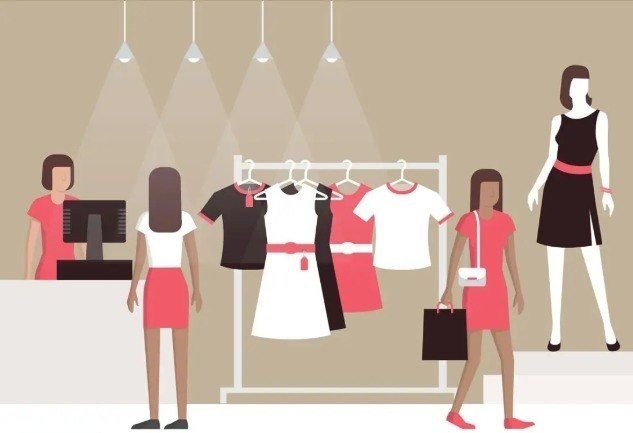 Trendy clothing stores